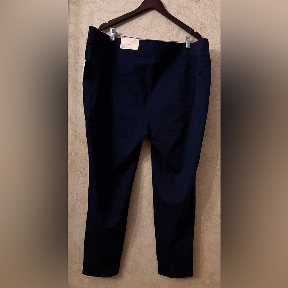 St. John's Bay Womens Plus Comfort Stretch Pull
On Leggings - Picture 4 of 7